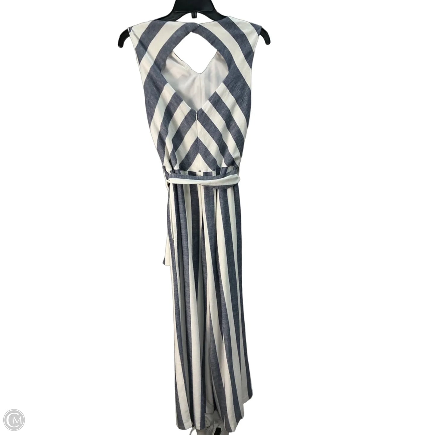 Jumpsuit By Maggy London In Striped Pattern, Size: M