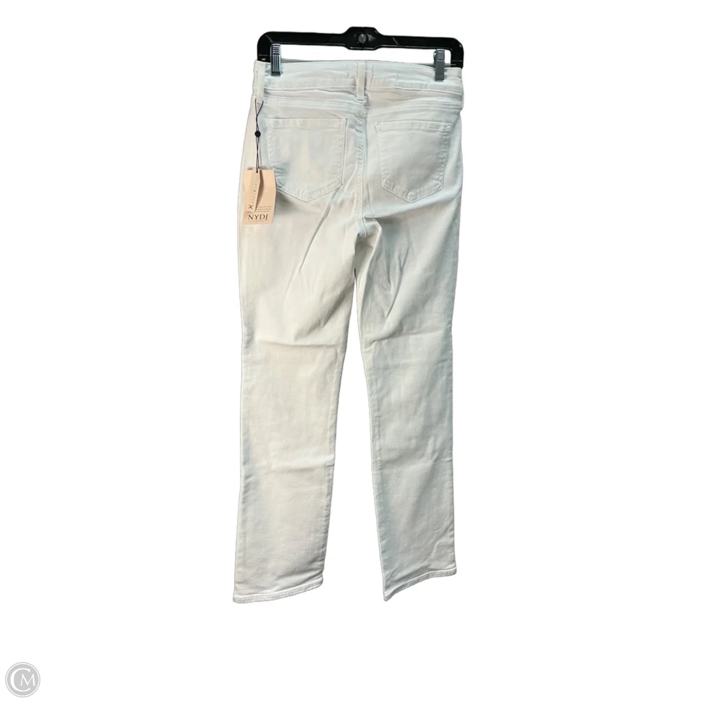 Jeans Straight By Not Your Daughters Jeans In White, Size: 4