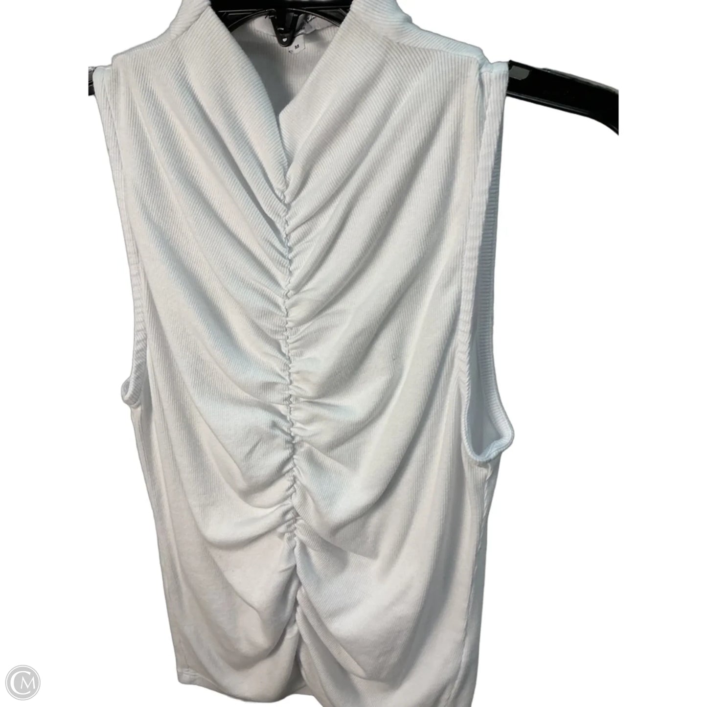 Top Sleeveless By Michael Stars In White, Size: M