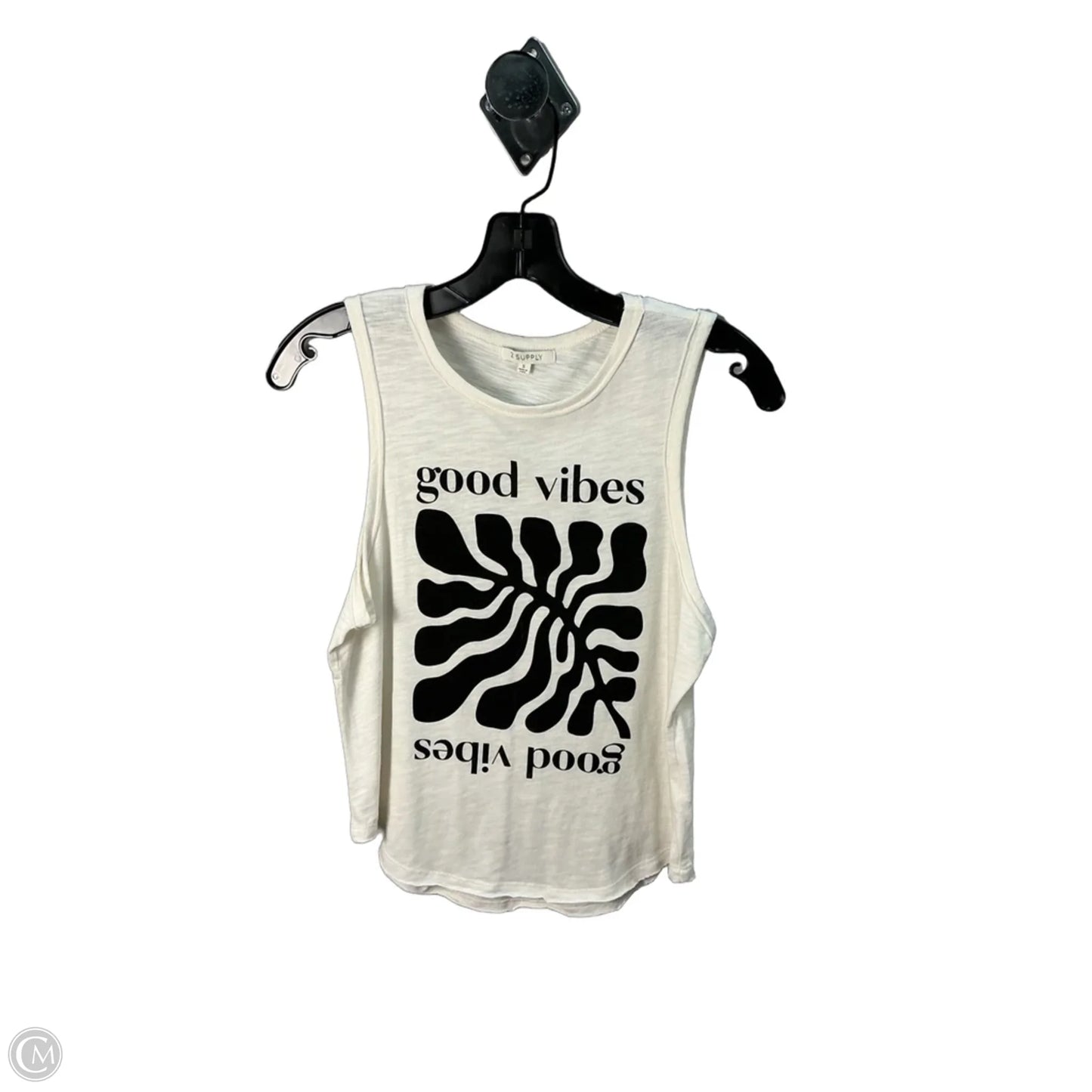 Top Sleeveless Basic By Z Supply In White, Size: S