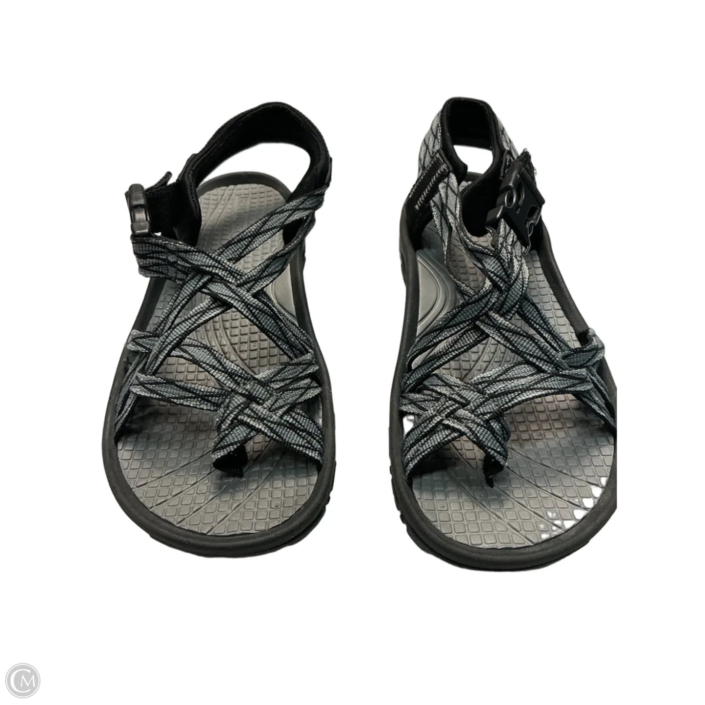 Sandals Flats By Bare Traps In Black, Size: 6