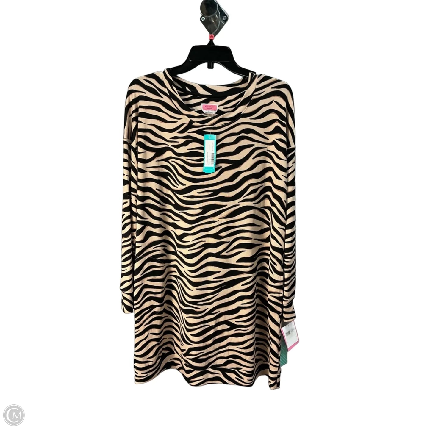 Dress Designer By Kate Spade In Animal Print, Size: M