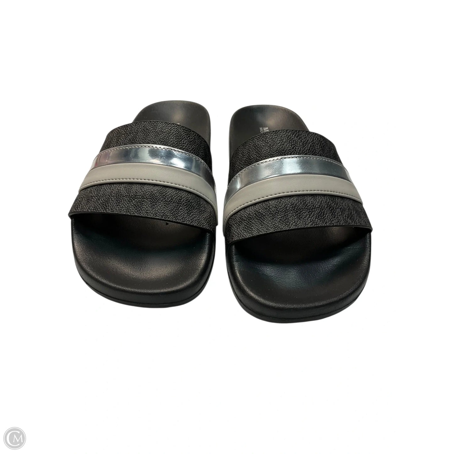 Sandals Flats By Michael By Michael Kors In Black, Size: 8