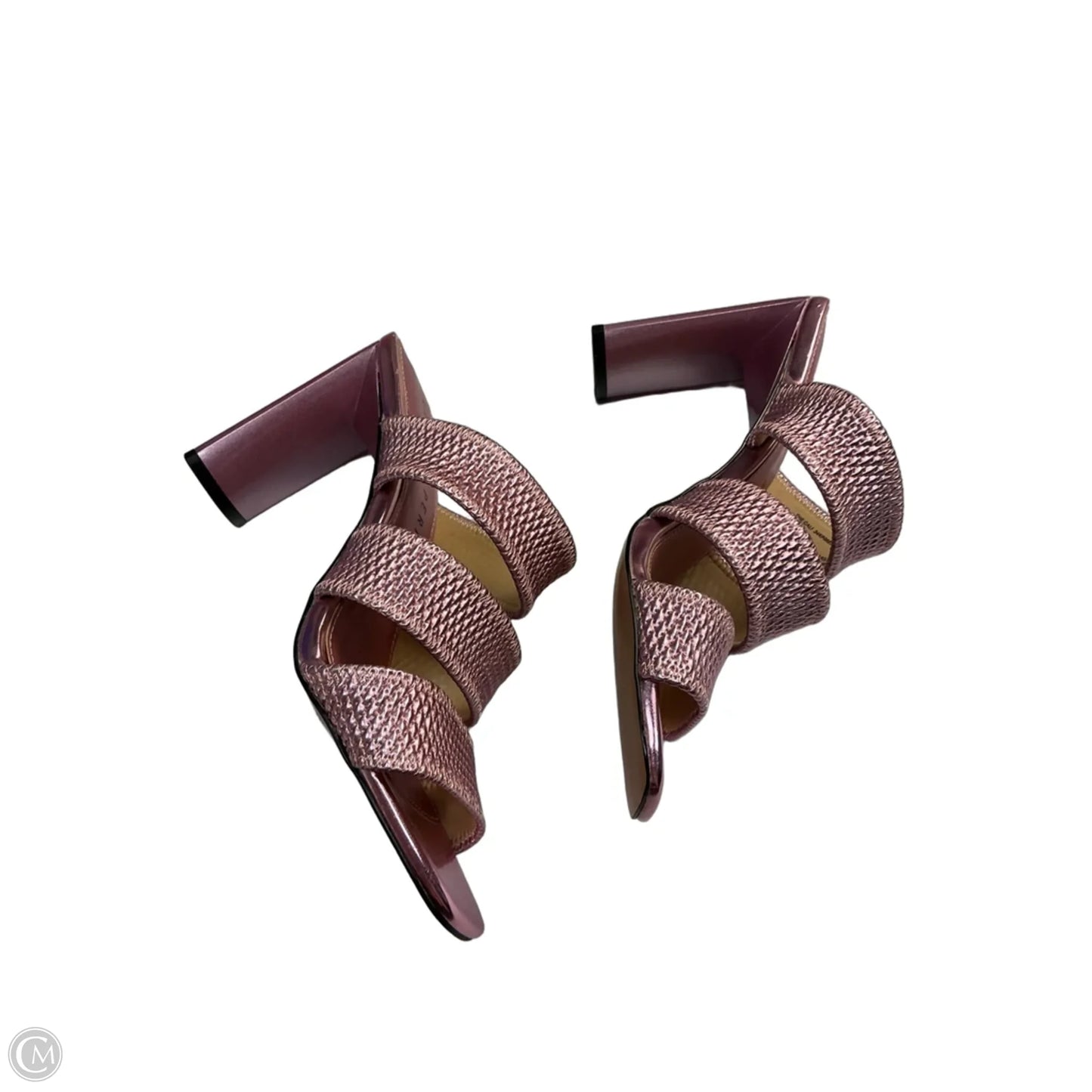Sandals Heels Block By Katy Perry In Pink, Size: 9
