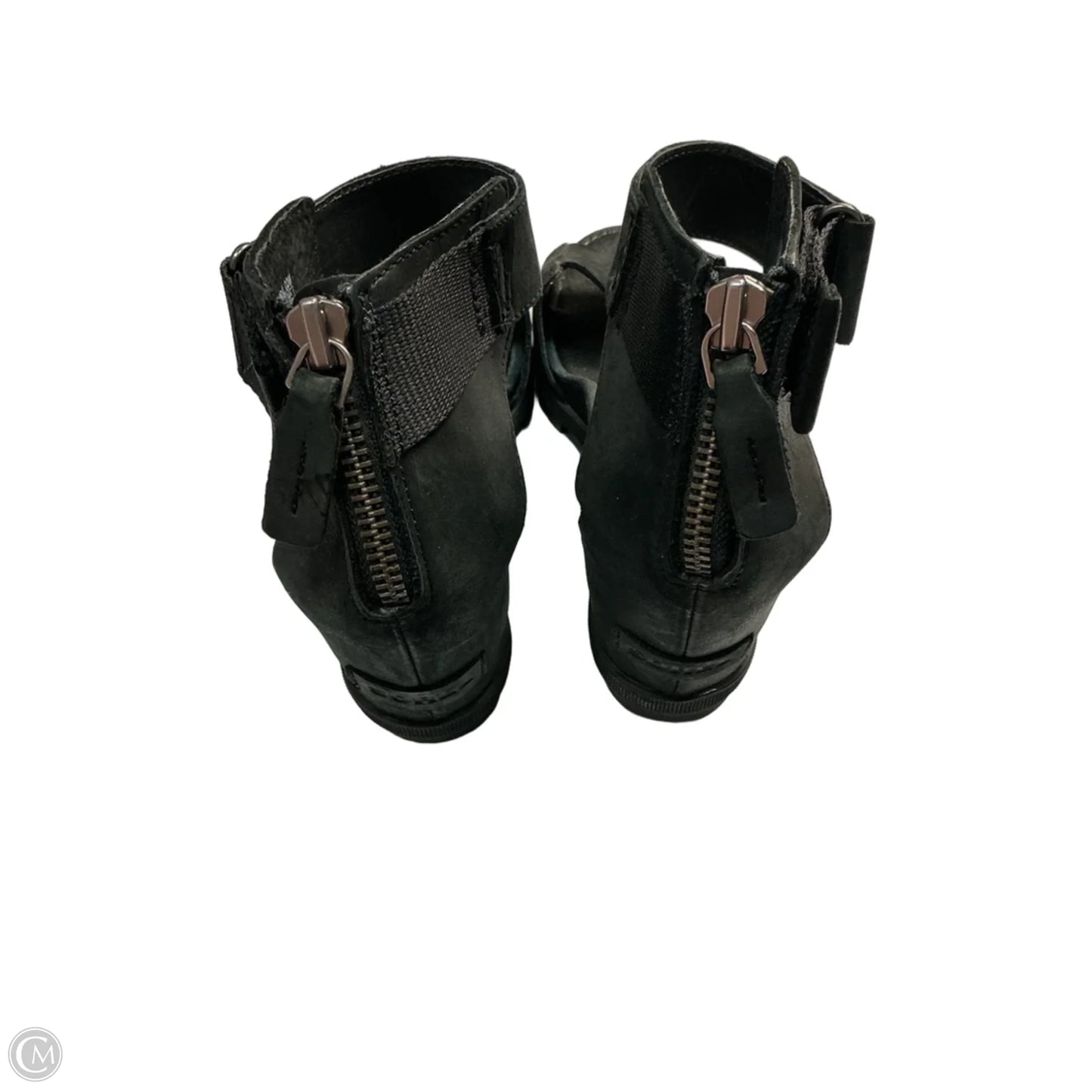 Sandals Heels Wedge By Sorel In Black, Size: 10
