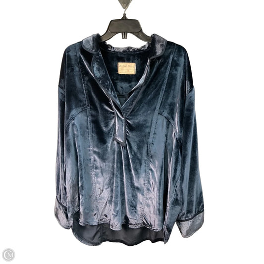 Top Long Sleeve By We The Free In Blue, Size: M