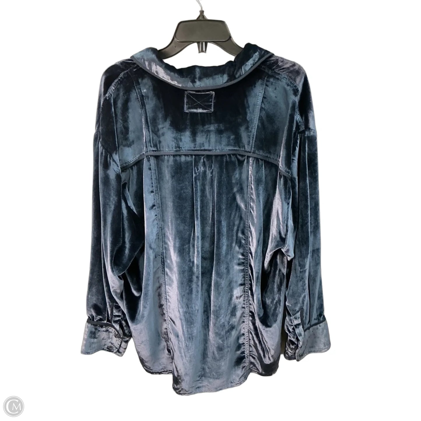 Top Long Sleeve By We The Free In Blue, Size: M