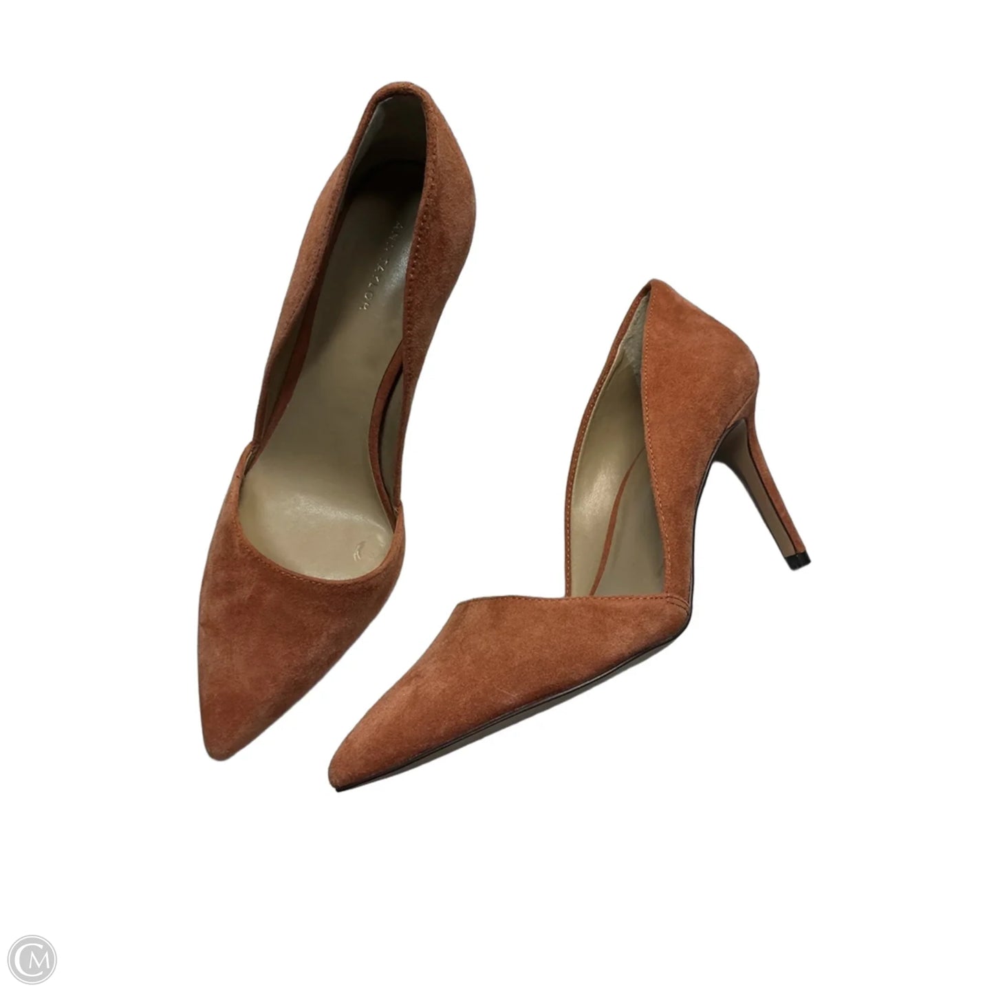 Shoes Heels Stiletto By Ann Taylor In Orange, Size: 8