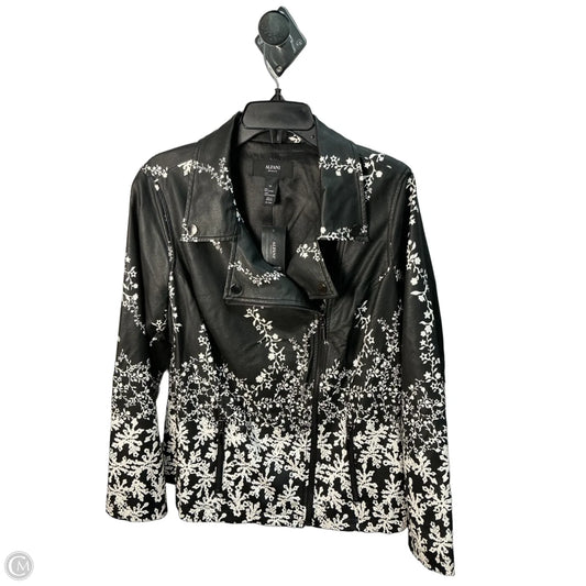 Jacket Other By Alfani In Black & White, Size: 18