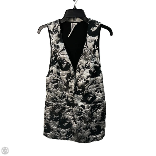 Vest Other By Free People In Black & Silver, Size: Xs