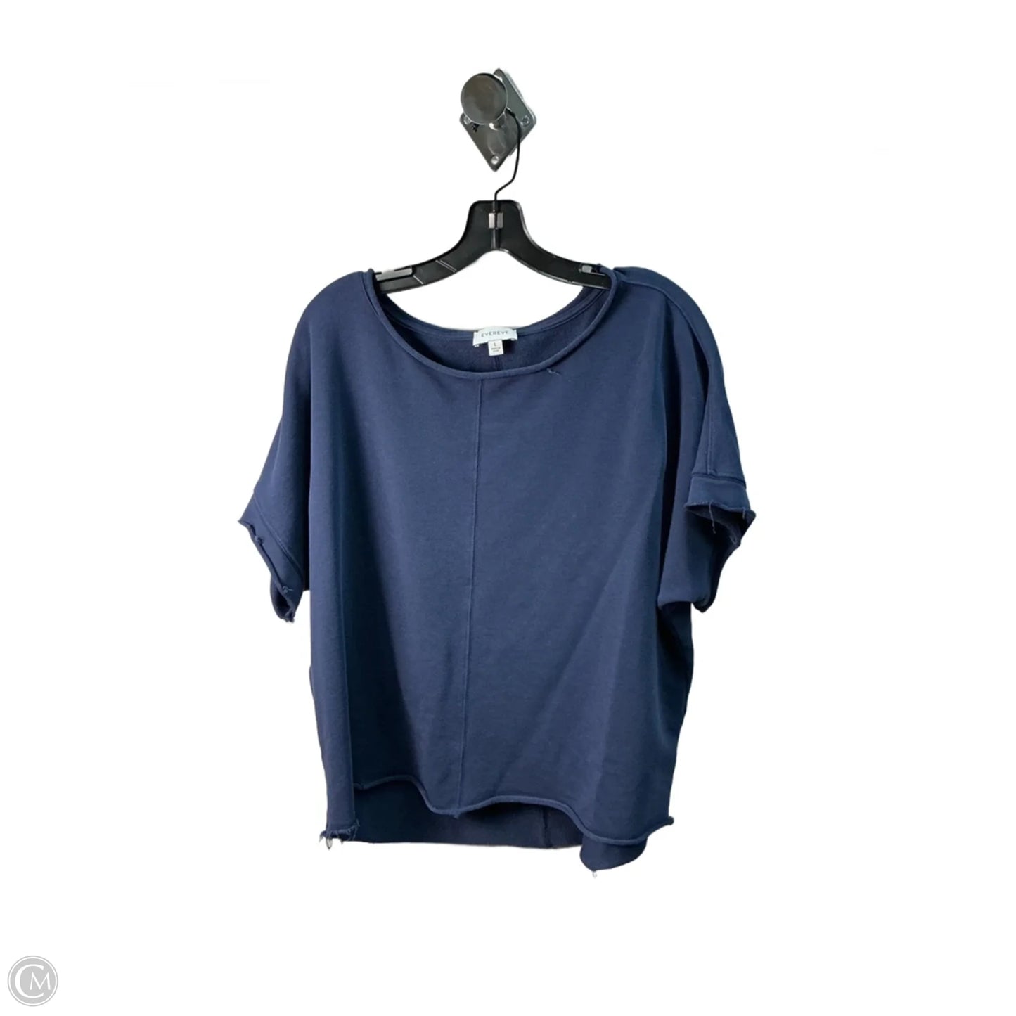 Top Sleeveless By Evereve In Blue, Size: L