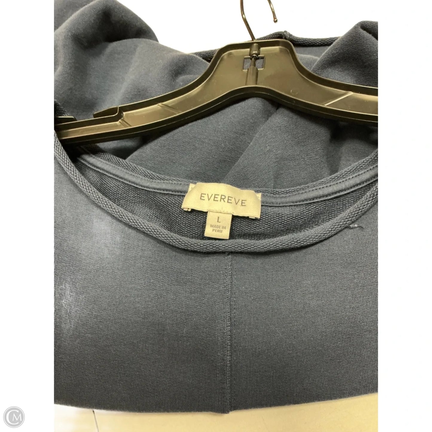 Top Sleeveless By Evereve In Blue, Size: L