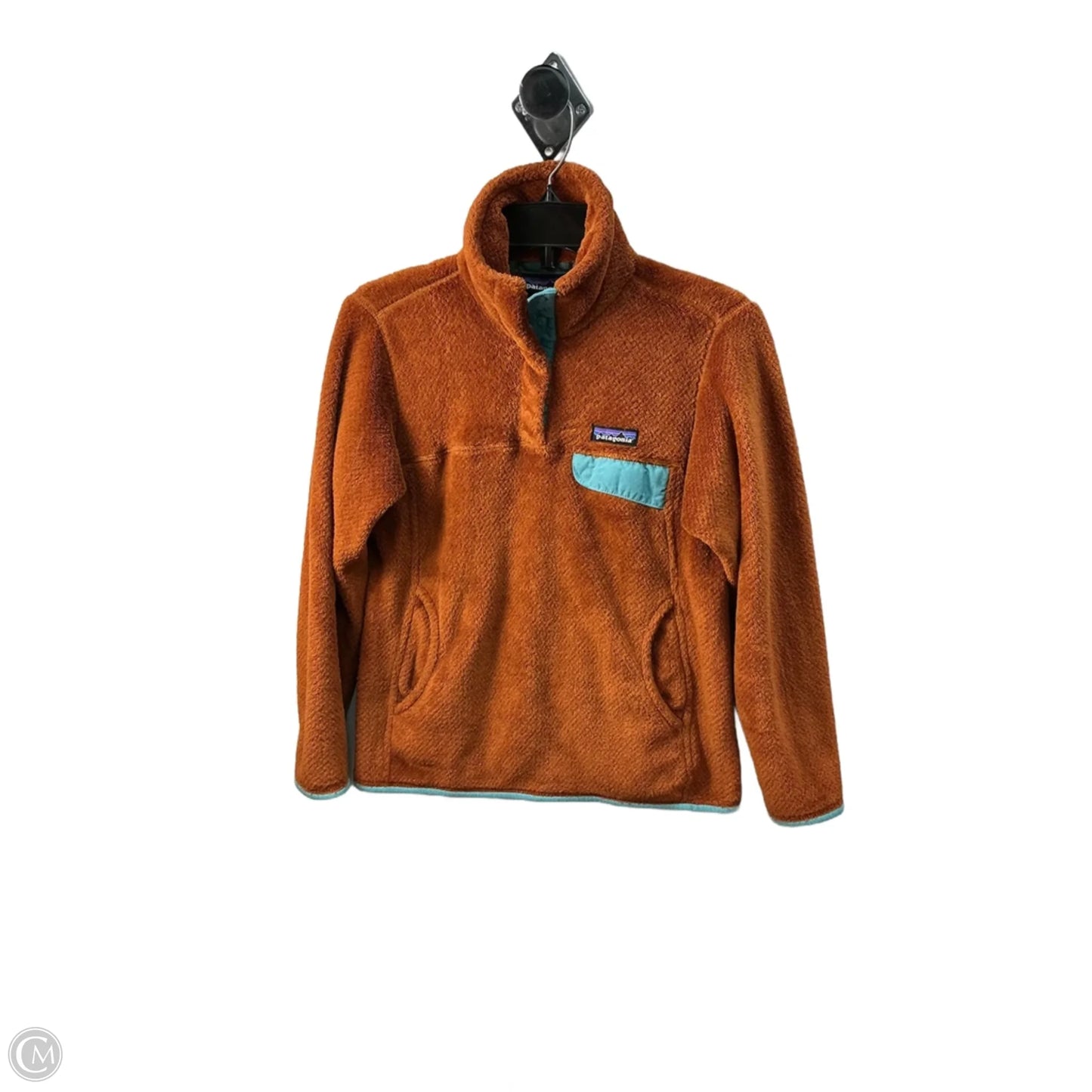 Athletic Fleece By Patagonia In Brown & Green, Size: Xs