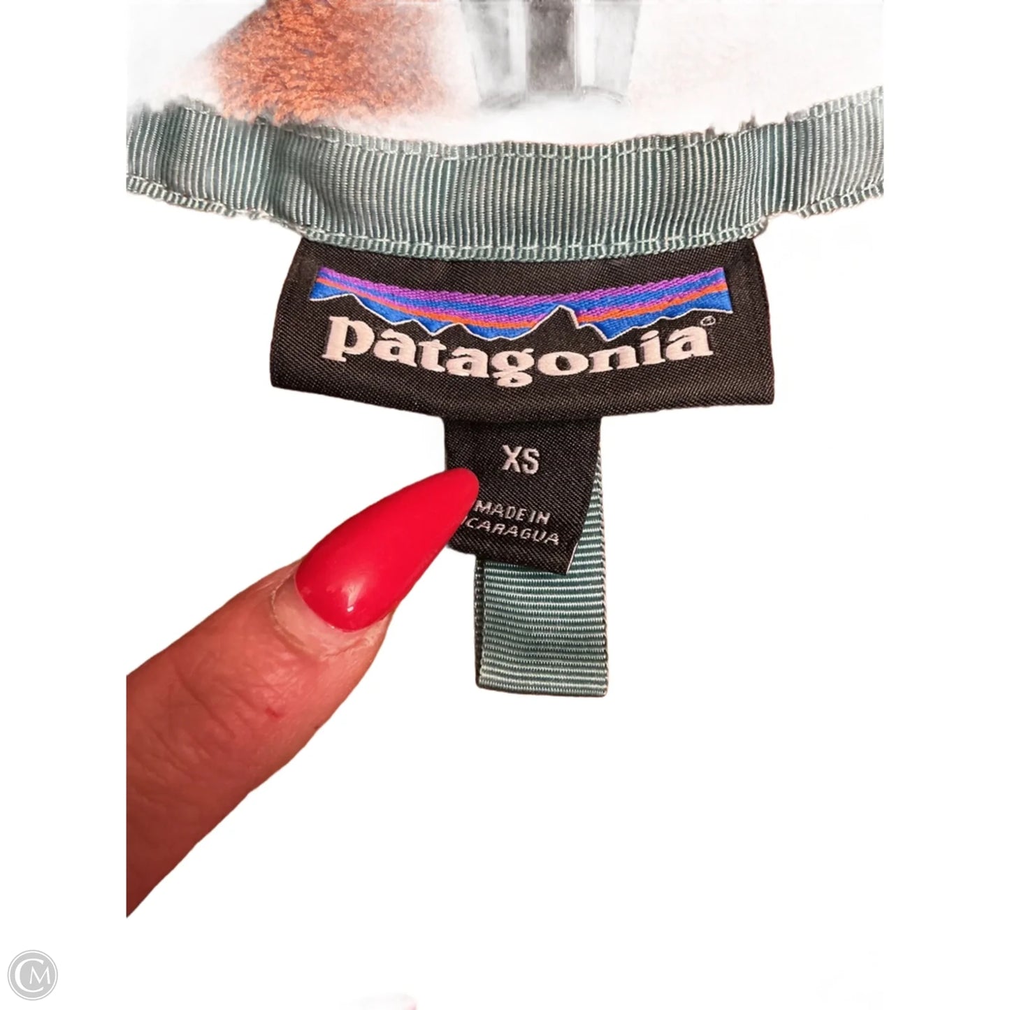 Athletic Fleece By Patagonia In Brown & Green, Size: Xs