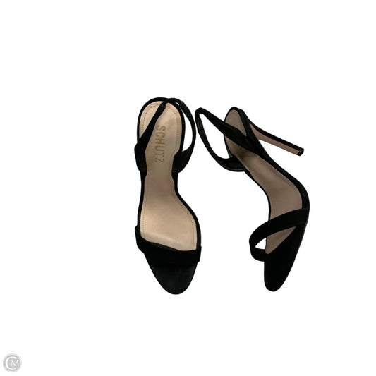 Shoes Heels Stiletto By Schutz In Black, Size: 9
