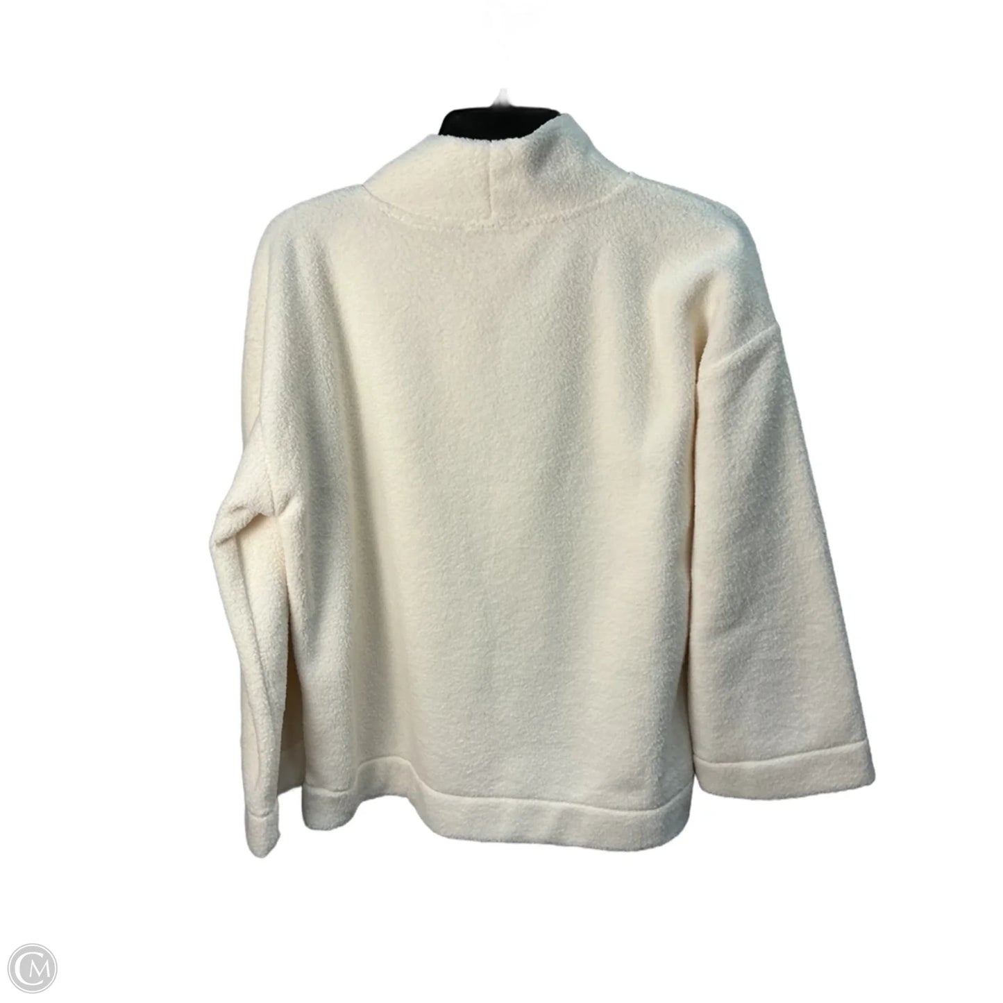 Top Long Sleeve By Loft In Cream, Size: M