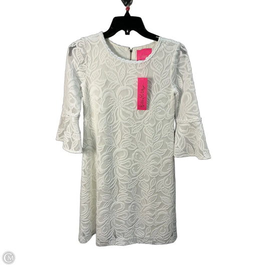 Dress Designer By Lilly Pulitzer In White, Size: Xxs