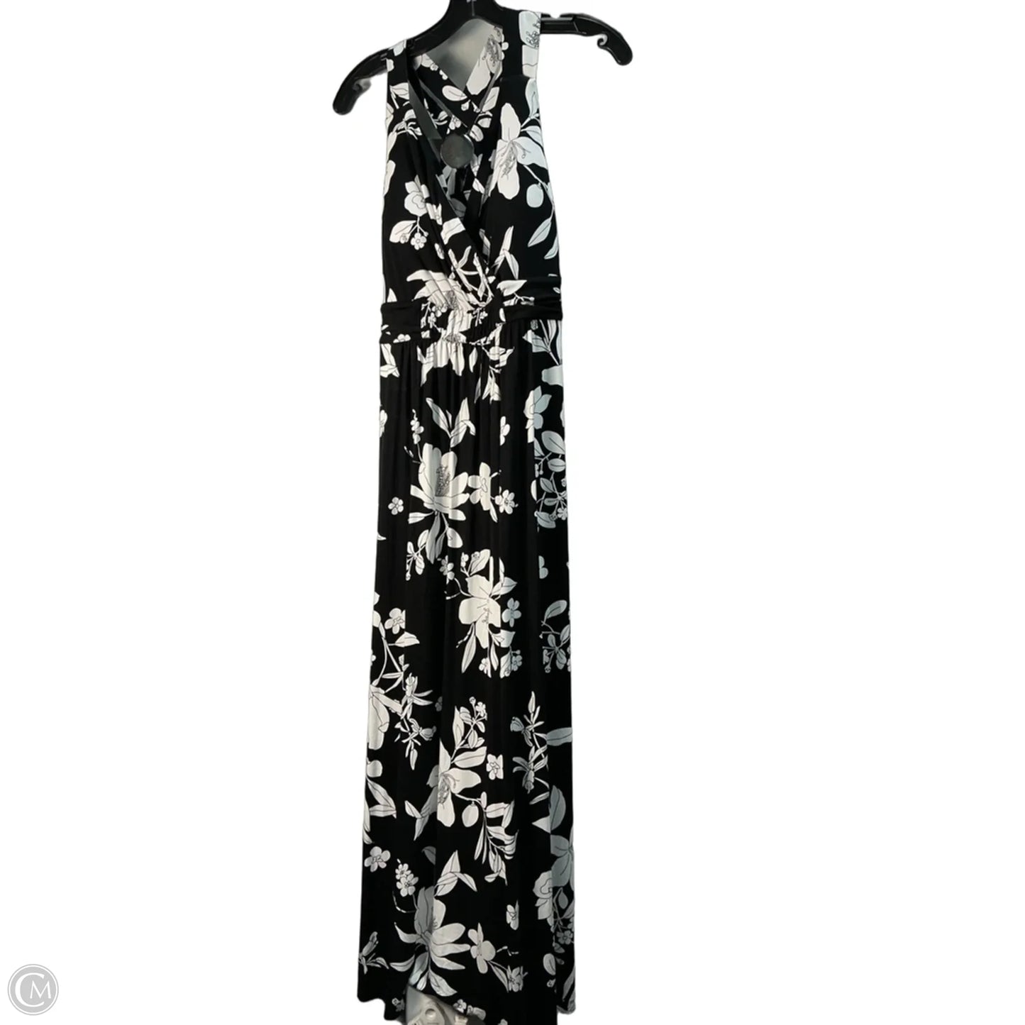 Dress Casual Maxi By Soma In Black & White, Size: M