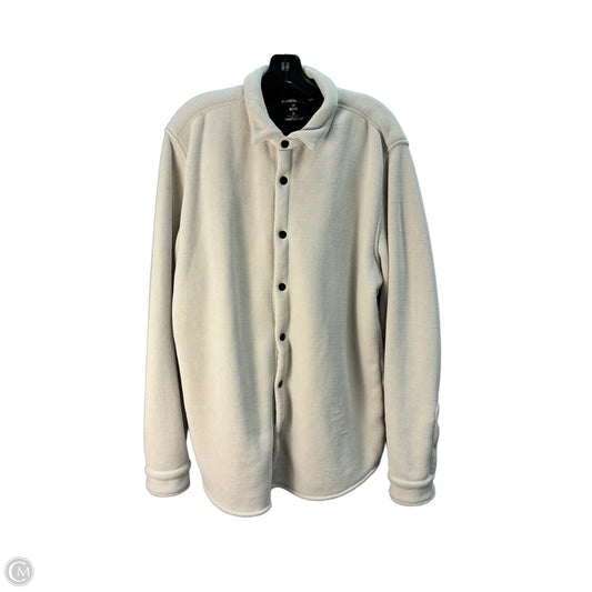 Jacket Fleece By Kenneth Cole In Beige, Size: Xl