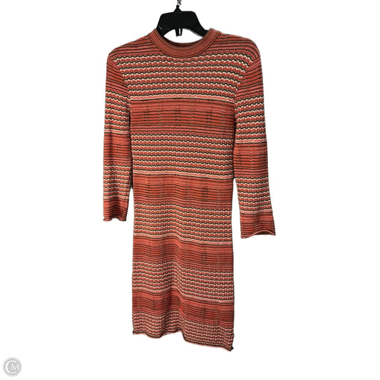 Dress Party Midi By Free People In Orange & Pink, Size: S