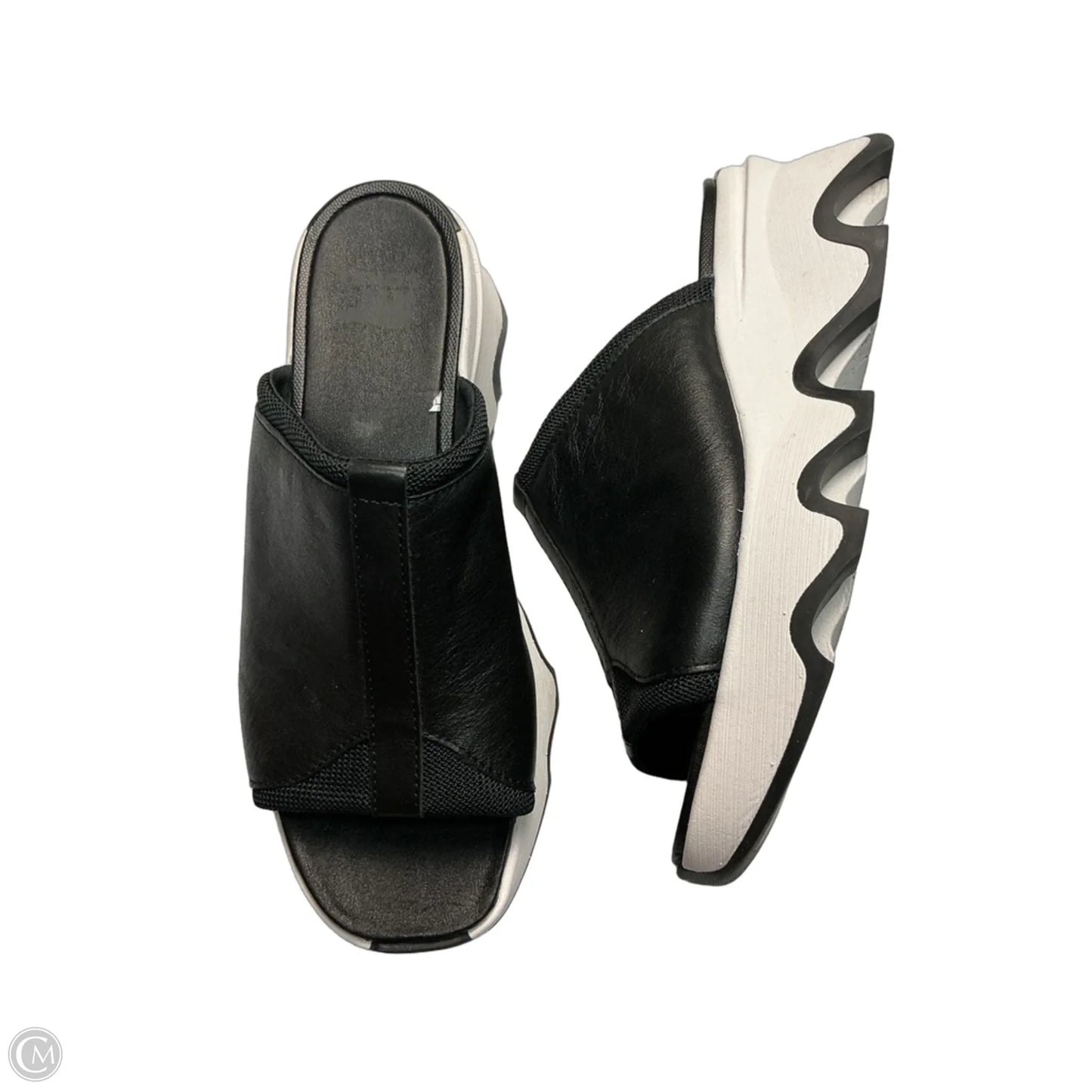 Sandals Heels Block By Sorel In Black, Size: 8.5