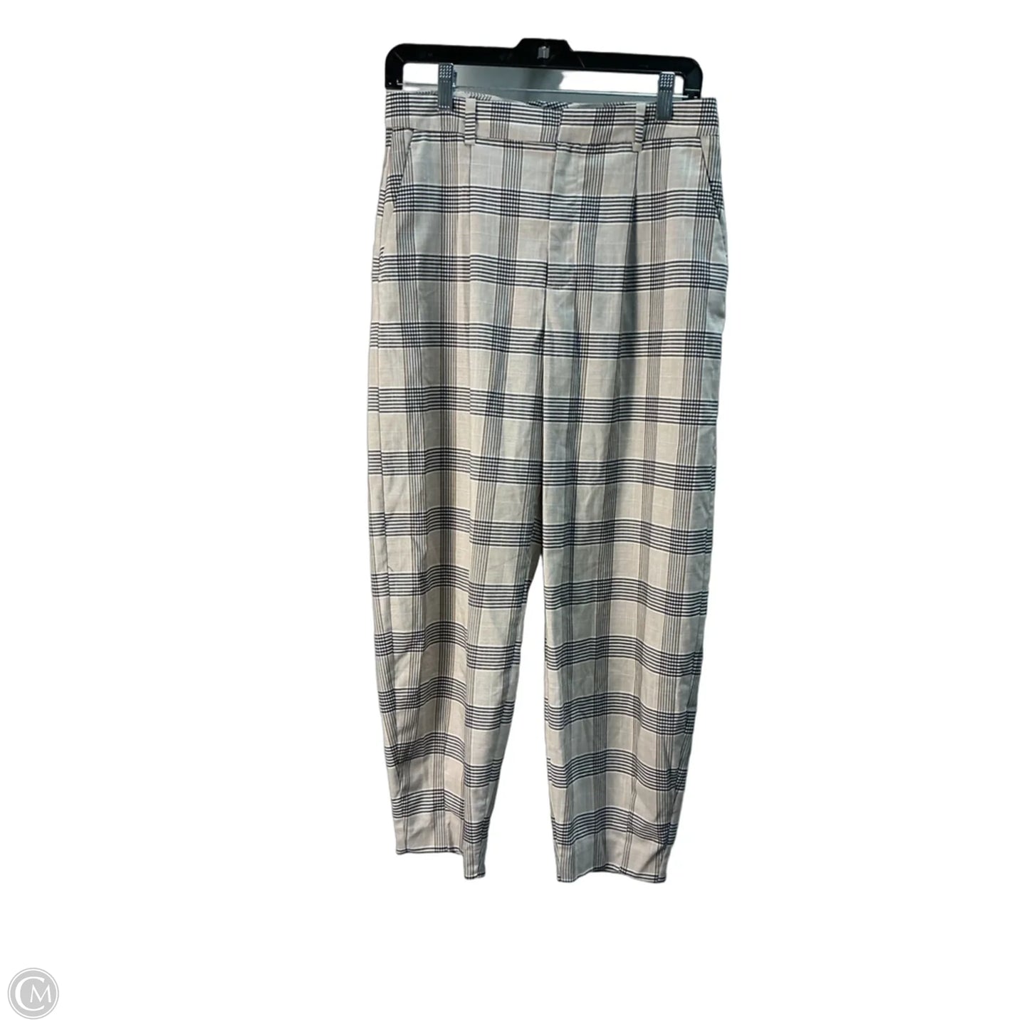 Pants Dress By Zara In Plaid Pattern, Size: M