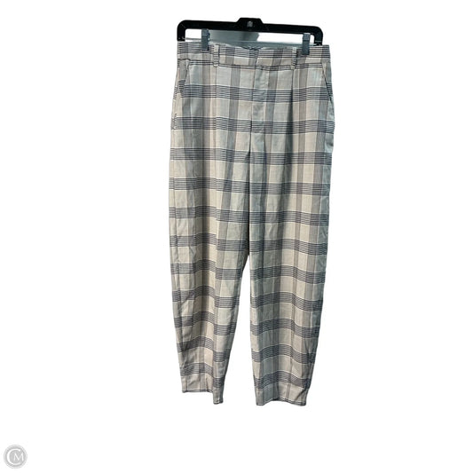 Pants Dress By Zara In Plaid Pattern, Size: M