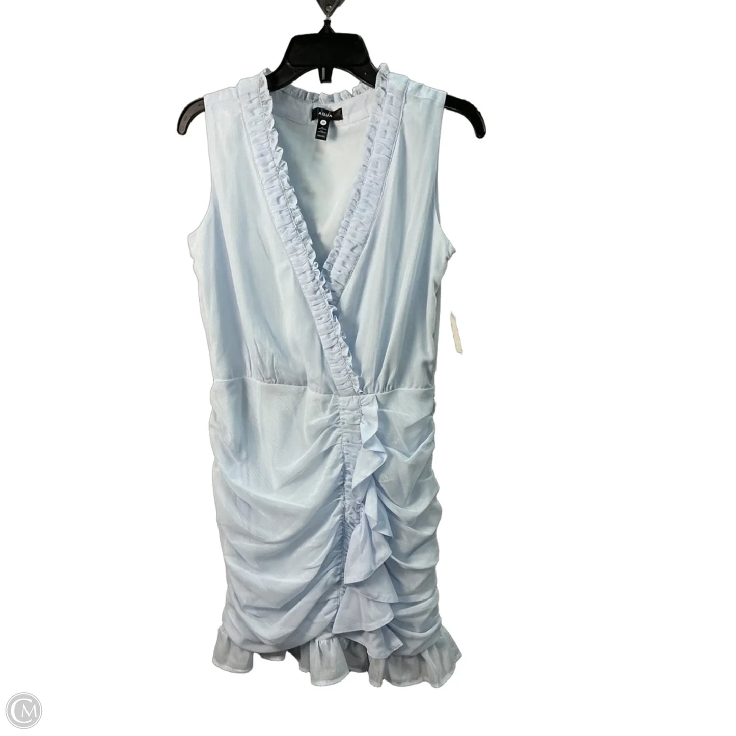 Dress Party Short By Aqua In Blue, Size: M