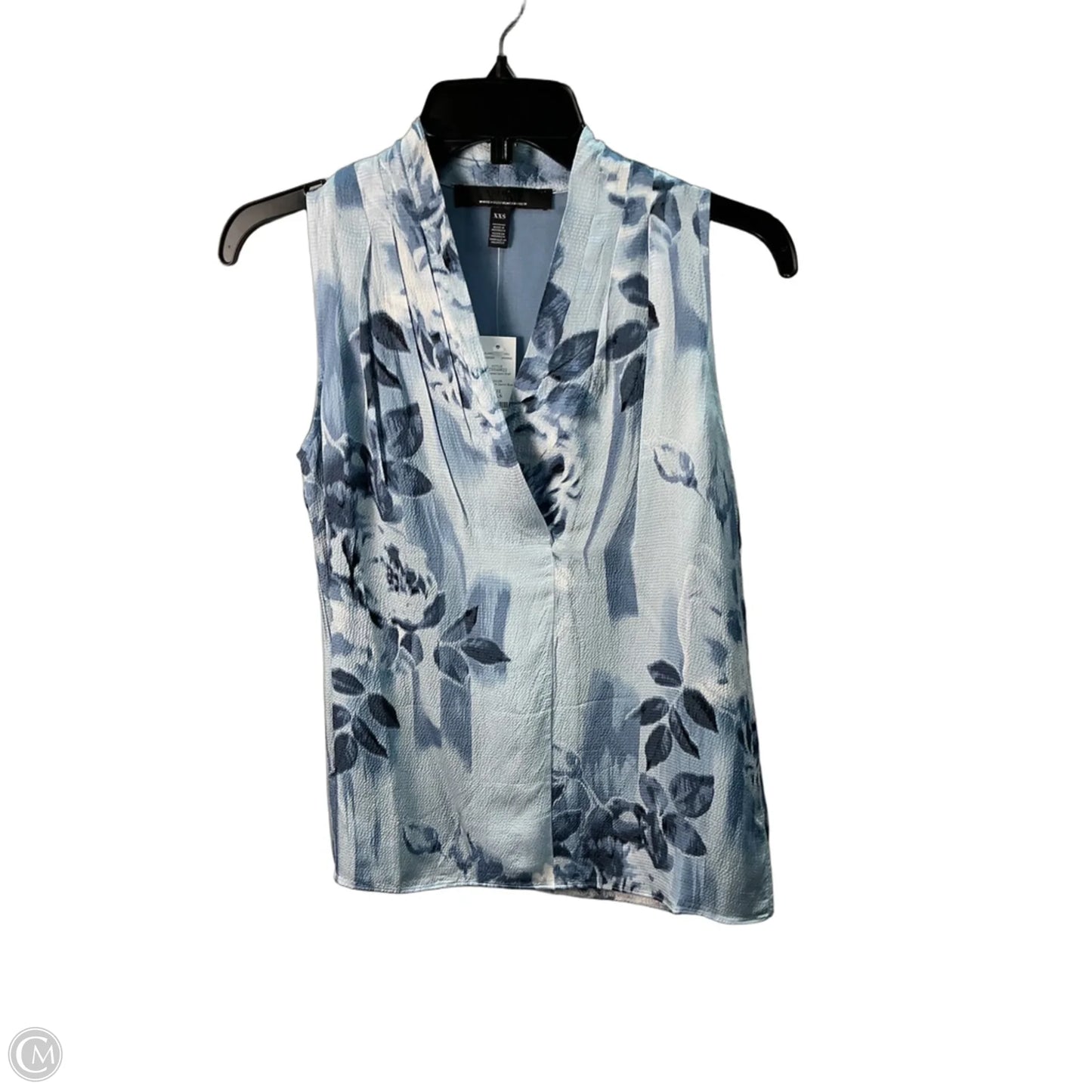 Top Sleeveless By White House Black Market In Blue, Size: Xxs