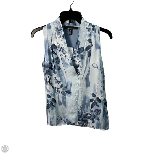 Top Sleeveless By White House Black Market In Blue, Size: Xxs