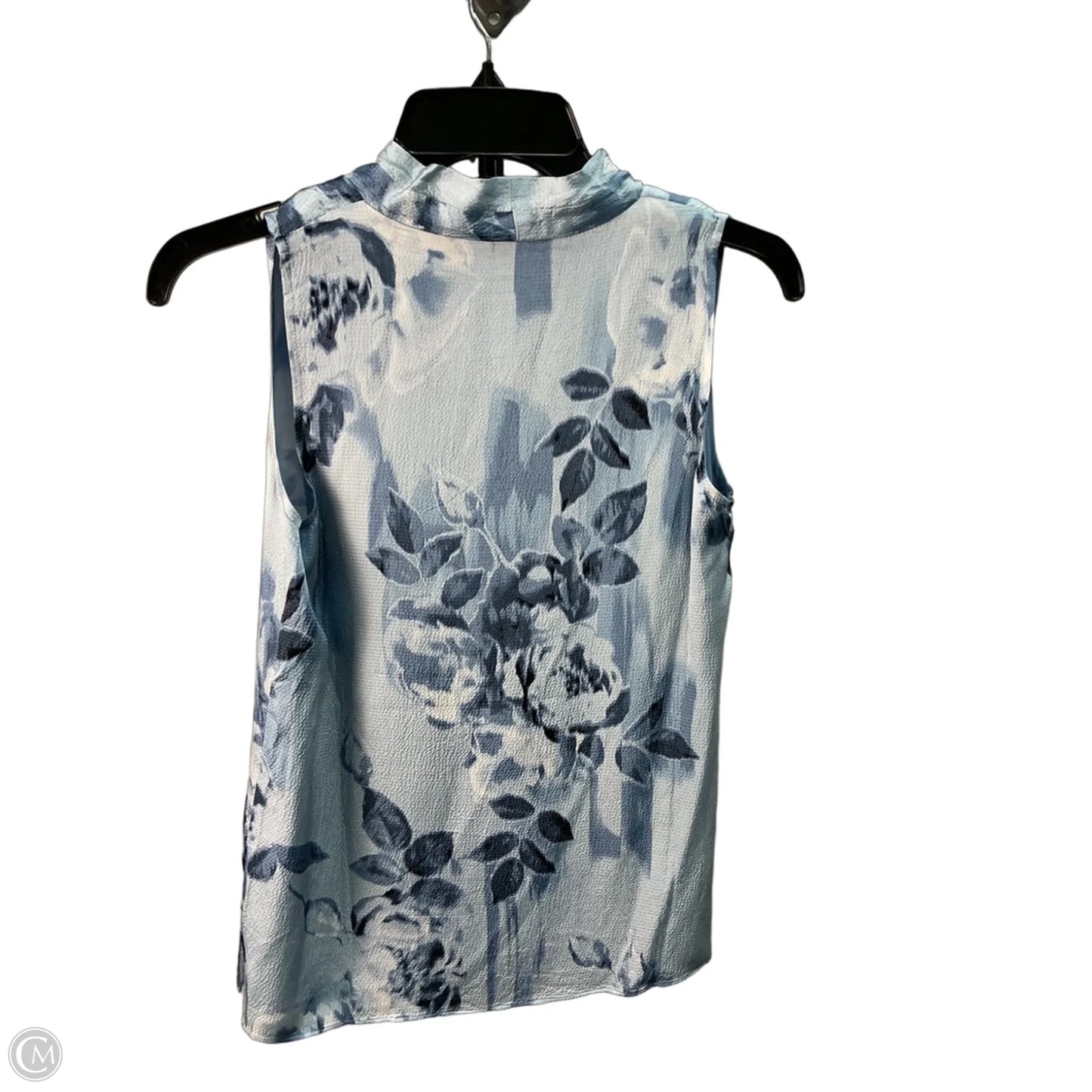 Top Sleeveless By White House Black Market In Blue, Size: Xxs