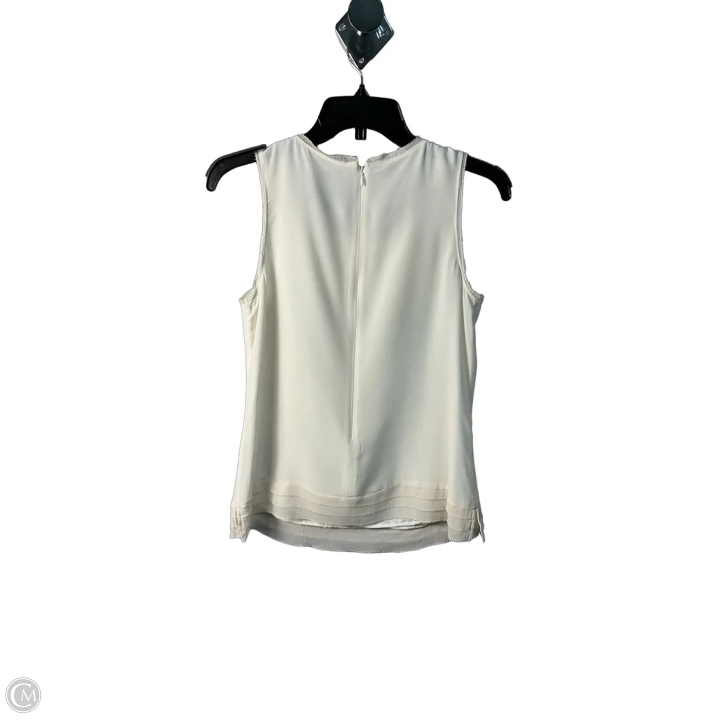 Top Sleeveless By White House Black Market In Beige, Size: Xs