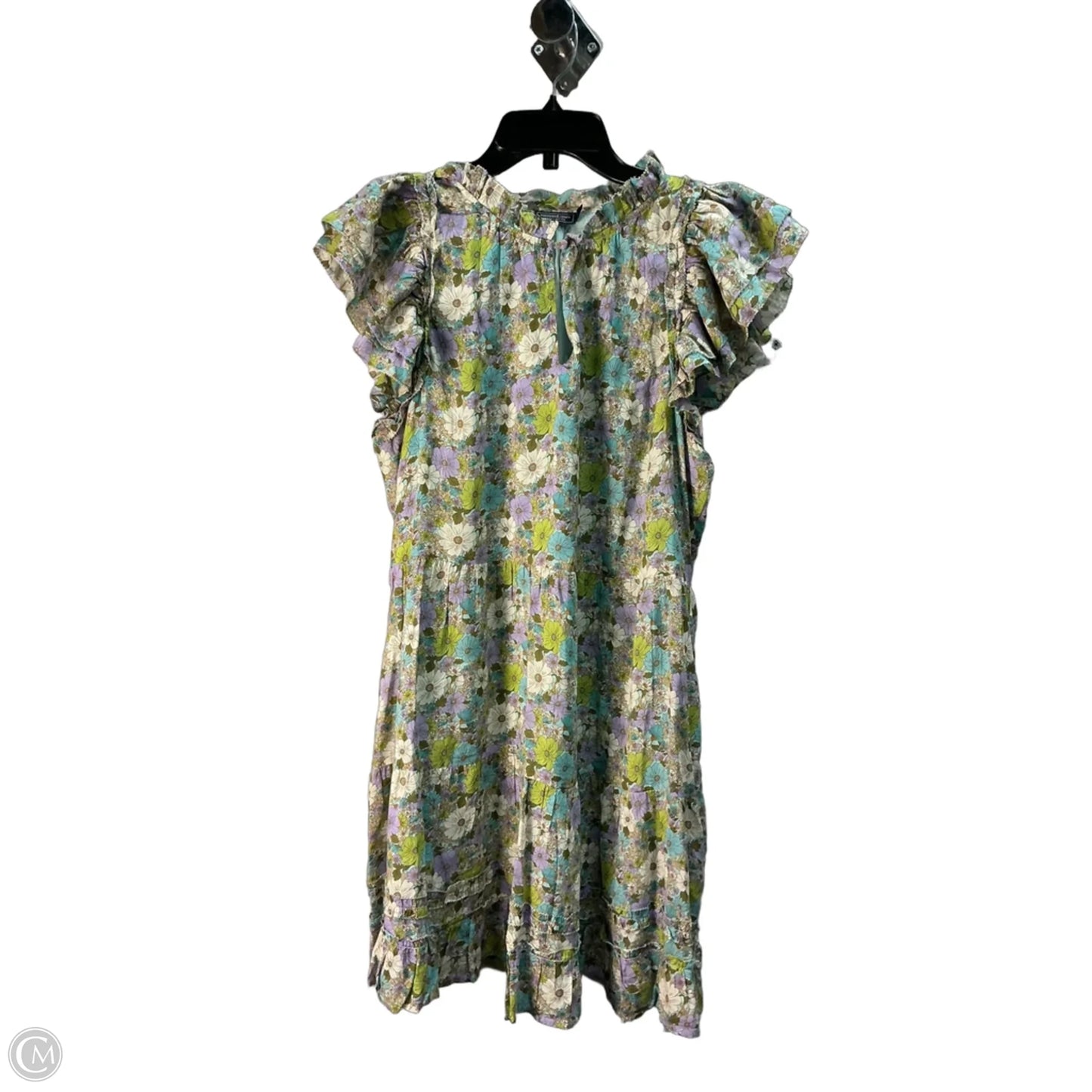 Dress Casual Midi By Vineyard Vines In Green, Size: L