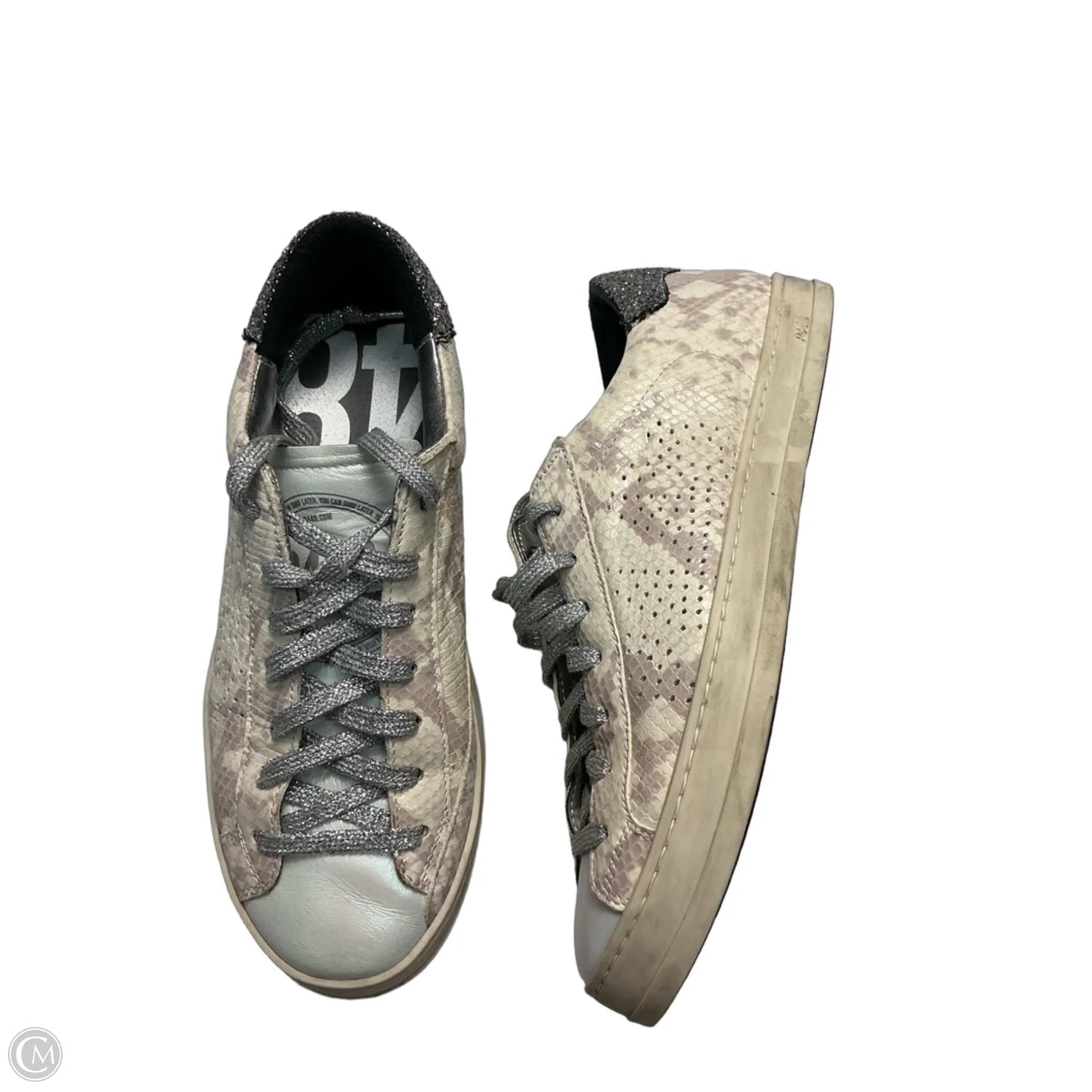 Shoes Athletic By P448 In Beige, Size: 8.5