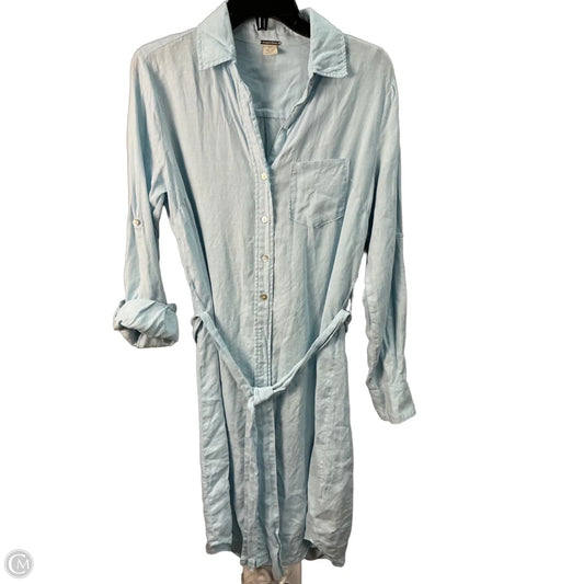 Dress Casual Midi By Magaschoni In Blue, Size: Sp