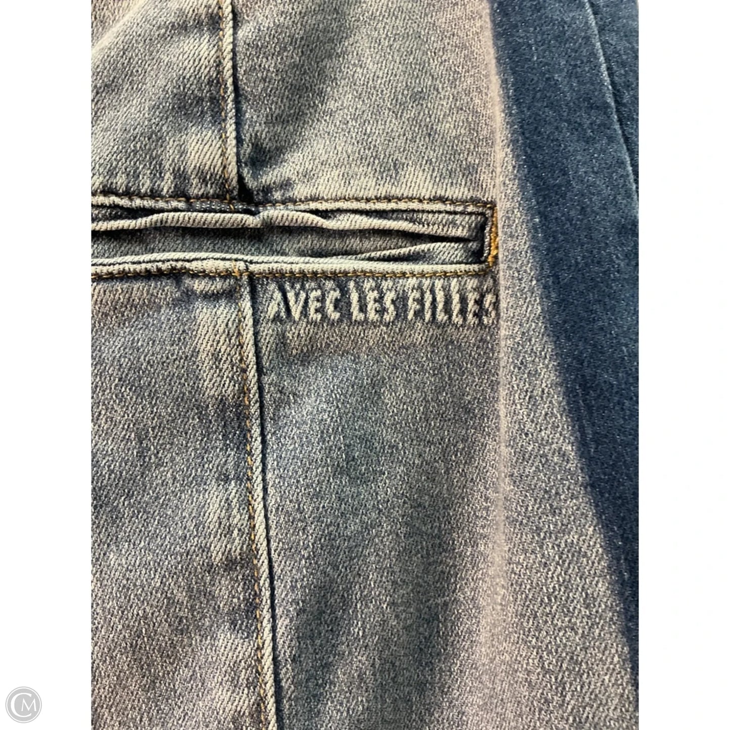 Jeans Straight By Avec Les Filles In Navy, Size: 3x