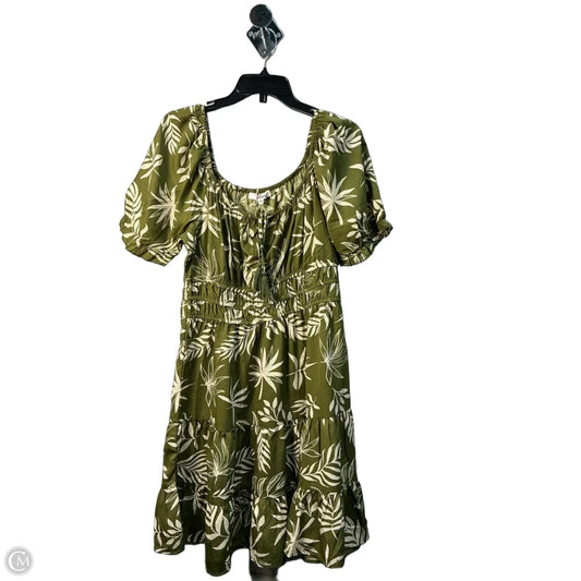 Dress Casual Midi By Blush In Green, Size: Xl