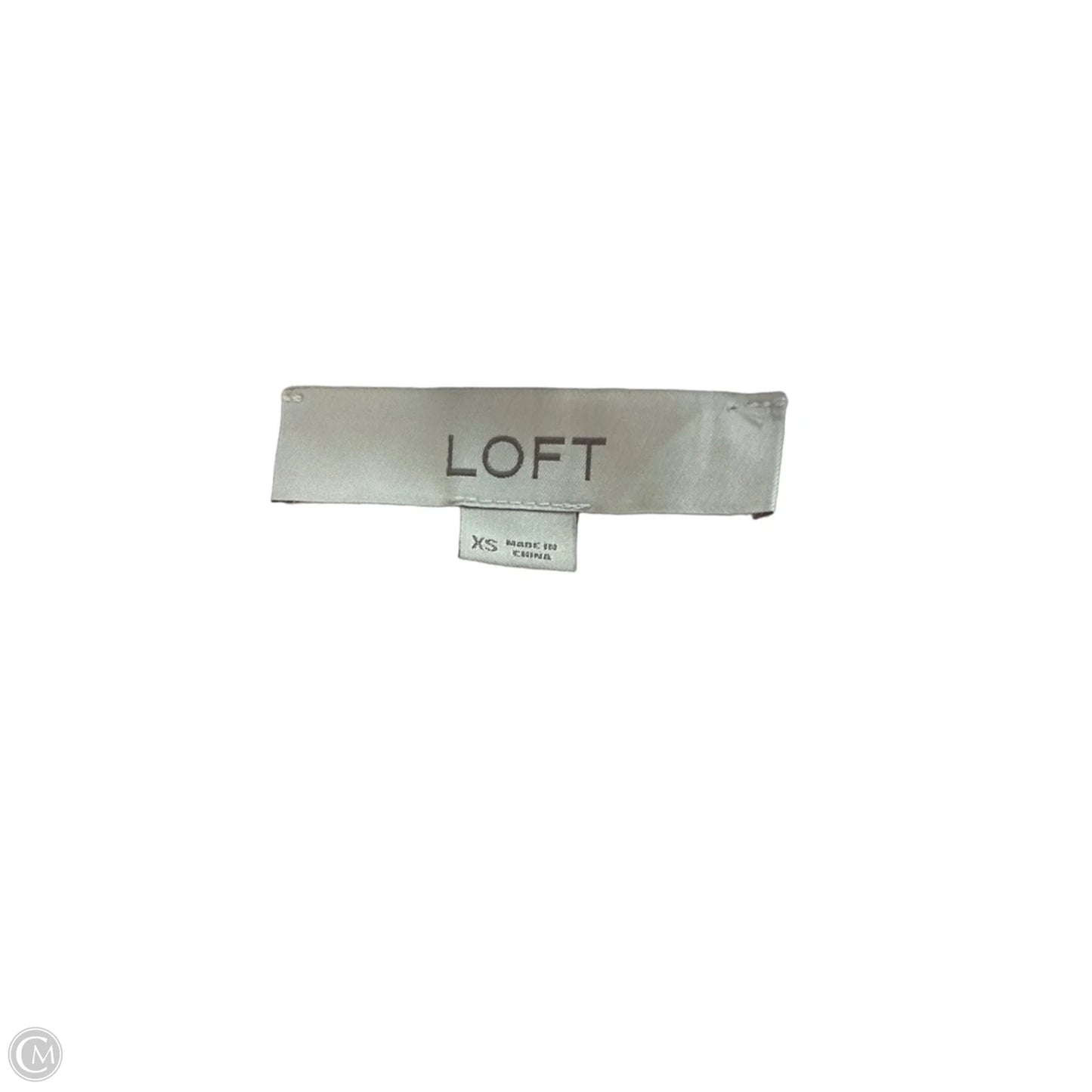 Top Long Sleeve By Loft In White, Size: Xs