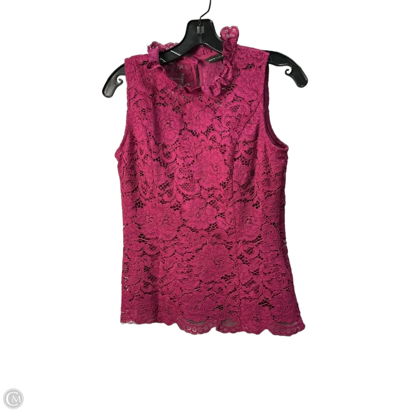 Top Sleeveless By White House Black Market In Purple, Size: 0
