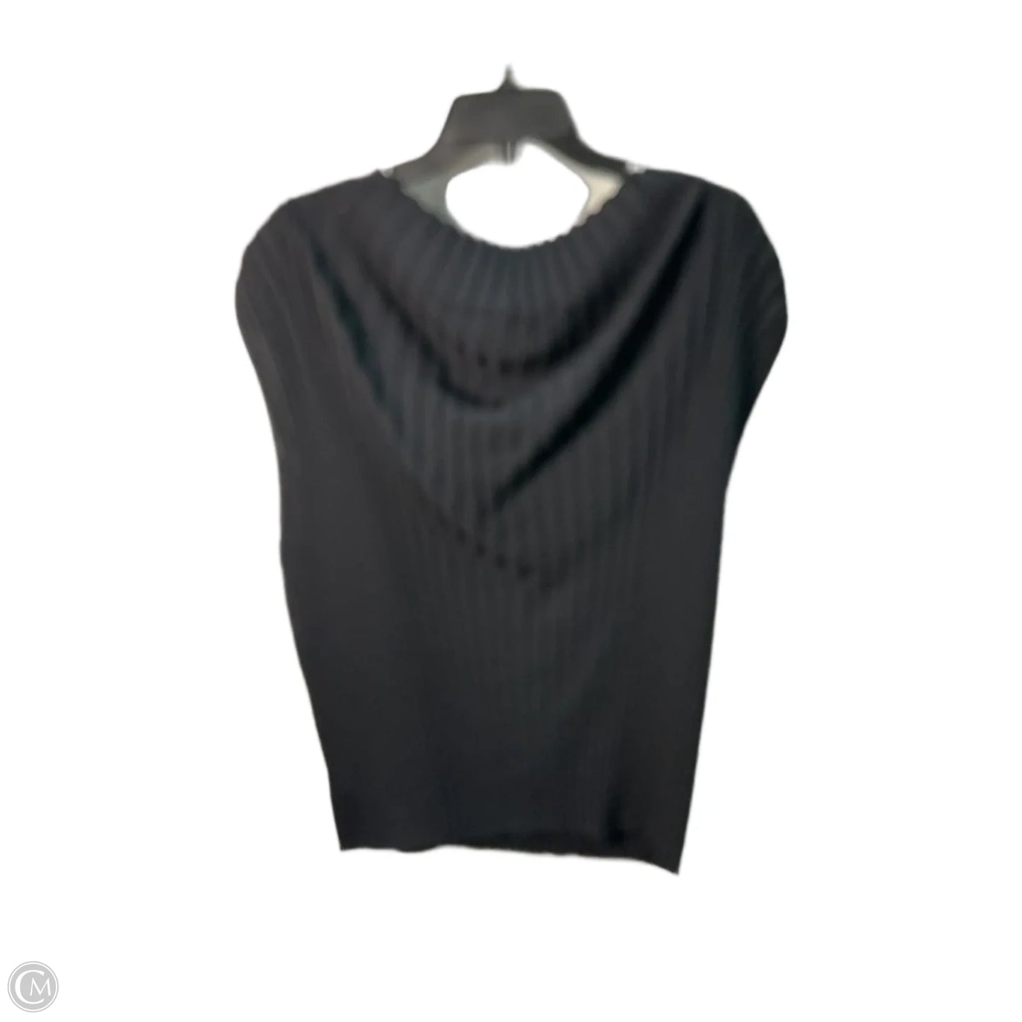 Top Sleeveless By T Tahari In Black, Size: Xl