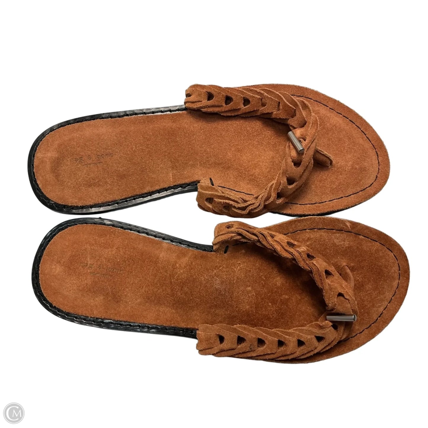 Sandals Flats By Rag And Bone In Brown, Size: 6.5