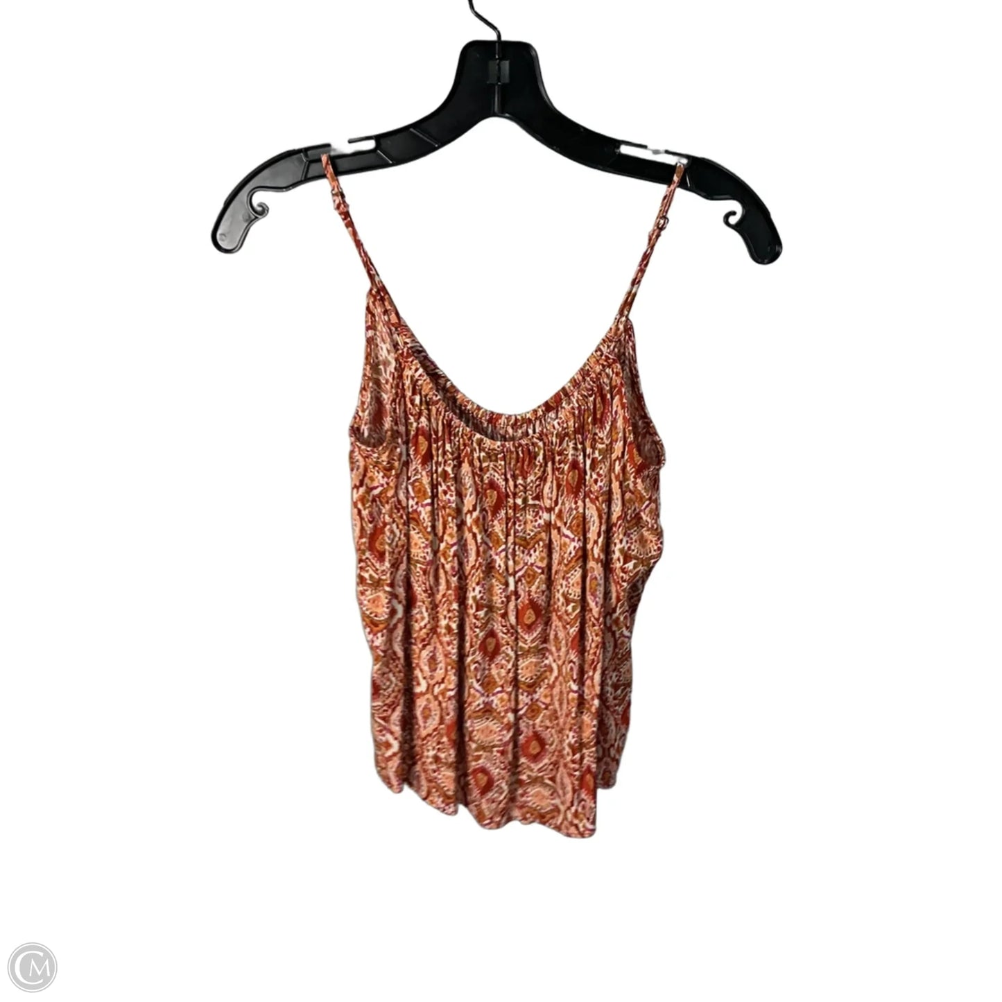 Top Sleeveless By Evereve In Orange, Size: S