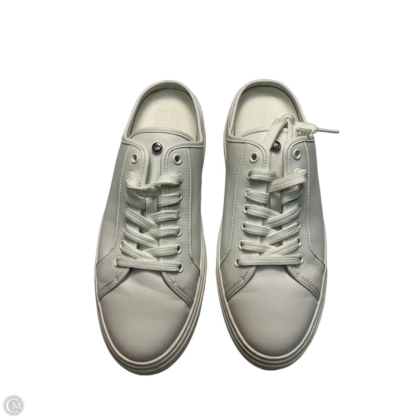 Shoes Designer By Stuart Weitzman In White, Size: 8.5