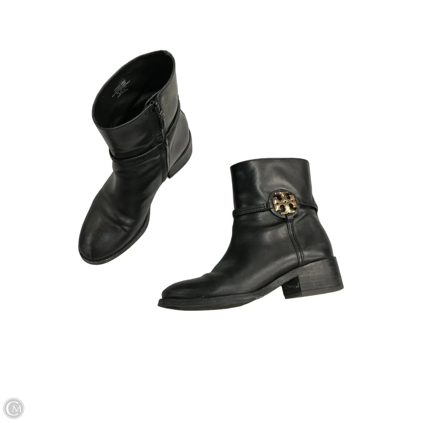 Boots Designer By Tory Burch In Black, Size: 9