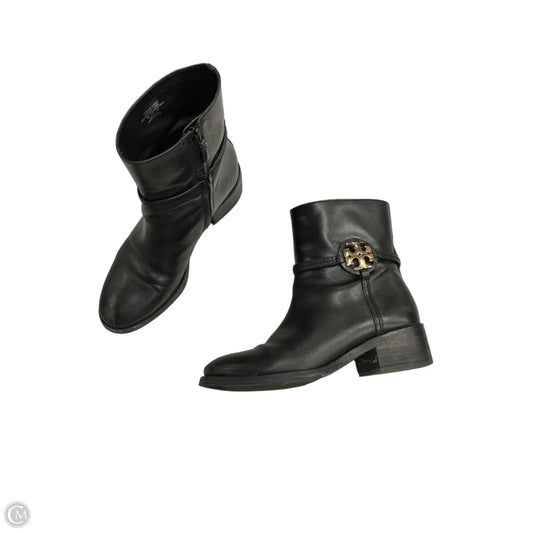 Boots Designer By Tory Burch In Black, Size: 9
