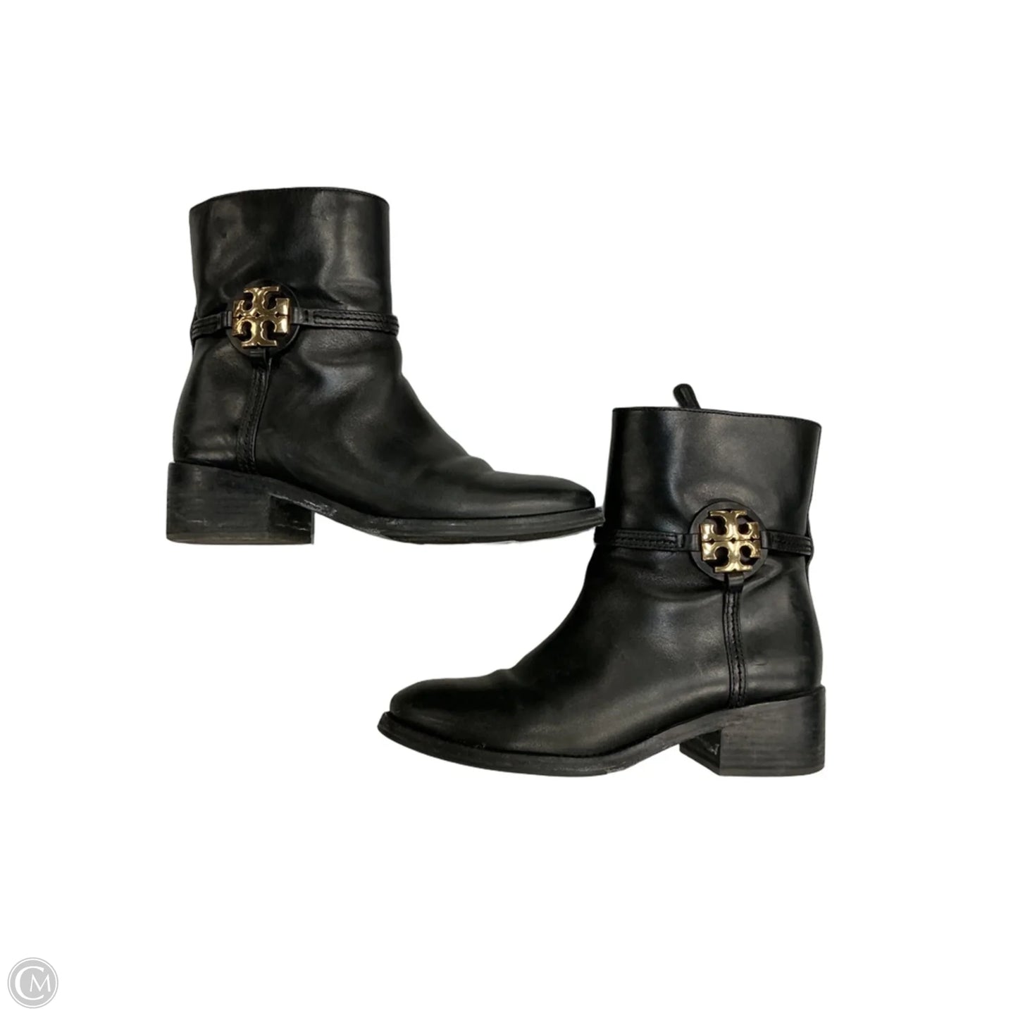 Boots Designer By Tory Burch In Black, Size: 9