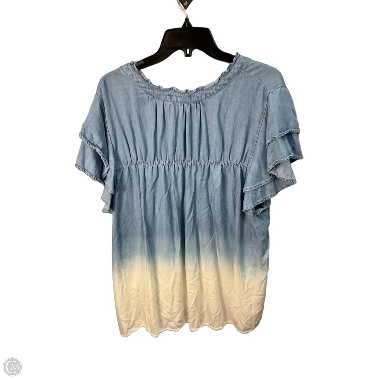 Top Short Sleeve By Democracy In Blue, Size: 26