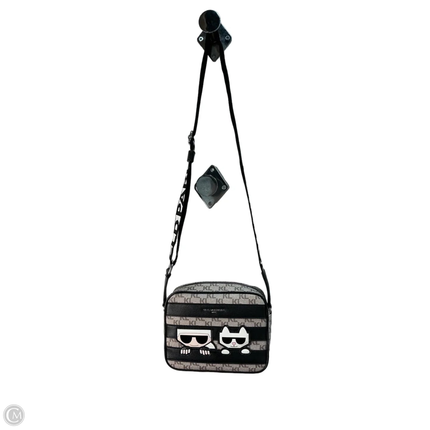 Crossbody Designer By Karl Lagerfeld, Size: Medium
