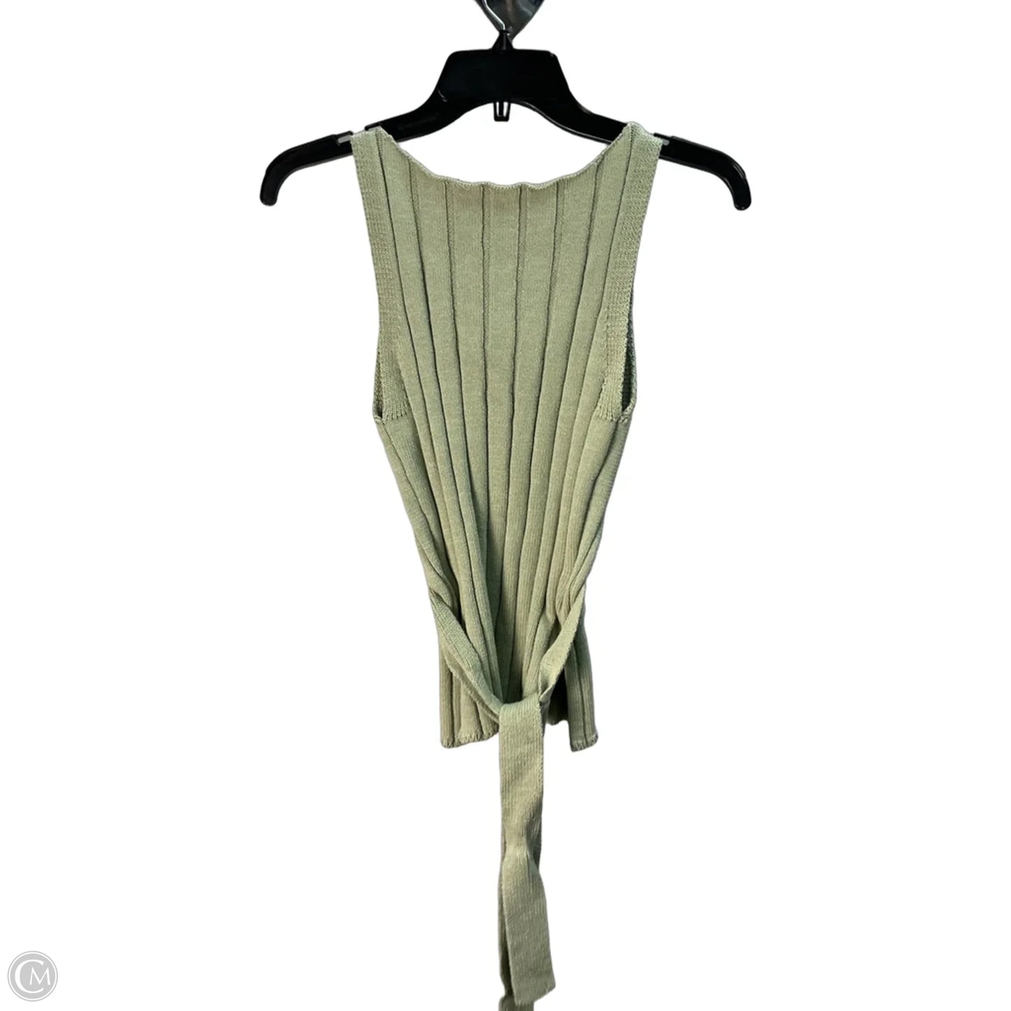 Top Sleeveless By En Saison In Green, Size: Xs