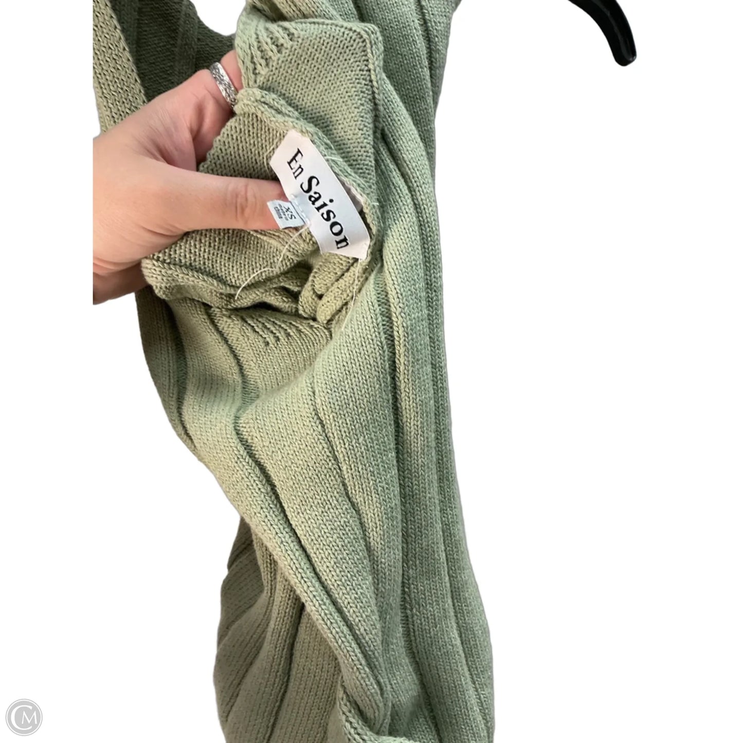 Top Sleeveless By En Saison In Green, Size: Xs